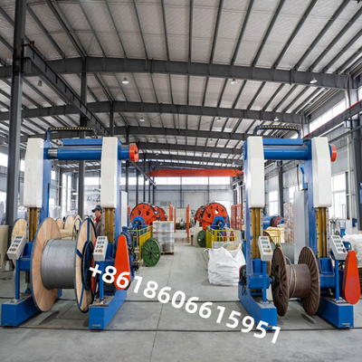 JLY1250/8 প্ল্যানেটারি স্ট্রেন্ডার এবং উচ্চ শক্তির ইস্পাত দড়ির জন্য লাইন আপ করা
