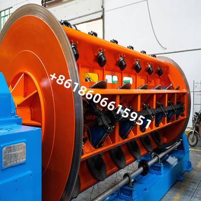 44 ফ্ল্যাট আল কন্ডাক্টরের জন্য JLK-630 অনমনীয় স্ট্র্যান্ডিং মেশিন সমস্ত সিমেন্স নিয়ন্ত্রণ