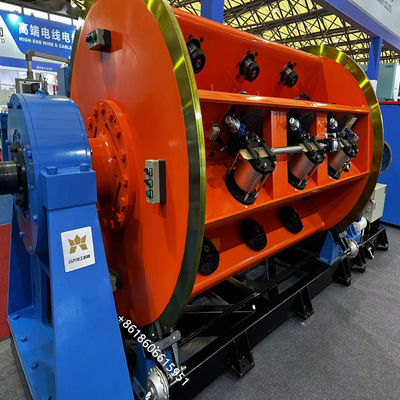 127 ওয়্যার স্ট্র্যান্ডিং মেশিন 1+6+12+18+24+30 তামা / অ্যালুমিনিয়াম / ইস্পাত তারের জন্য