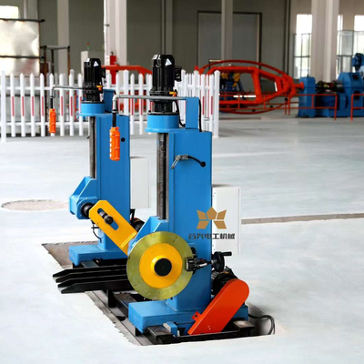 PN1250 থেকে PN3150 ক্যাবল উত্পাদন মেশিন শেষ শ্যাফ্ট পে অফ এবং আপ র্যাক নিন