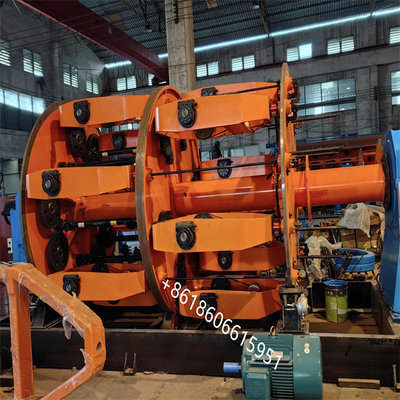 ACSR / AAC / ABC কন্ডাক্টরের জন্য ক্যাবল মেকিং প্ল্যানেটারি স্ট্র্যান্ডিং মেশিন