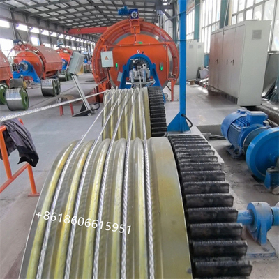 উচ্চ গতির তারের twisting মেশিন জন্য খাদ তারের 1.5mm-5.0mm 250r/min