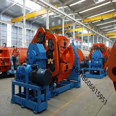 Ø45mm Max Stranding OD Wire Stranding Machine For Insulated Wire Ø2.0-Ø8.0mm ইনপুট প্রয়োজনীয়তা