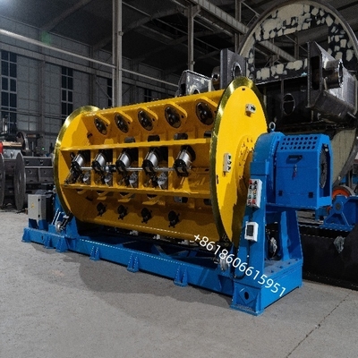 ইলেক্ট্রোম্যাগনেটিক টেনশন রিজিড স্ট্র্যান্ডিং মেশিন ৬৩০/১৮+২৪ রিজিড ফ্রেম টাইপ আর্মারিং মেশিন