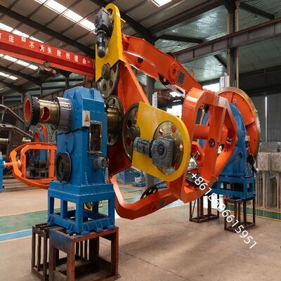 কোর পাওয়ার ক্যাবল স্থাপন মেশিন প্রাক সেটিং জন্য এইচএমআই + পিএলসি কন্ট্রোল সিস্টেম দিয়ে সজ্জিত করা হয়