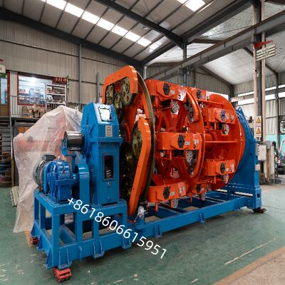 ইউনিফর্ম স্ট্র্যান্ড লেয়ার এবং উন্নত তারের যান্ত্রিক বৈশিষ্ট্যগুলির জন্য প্ল্যানেটারি স্ট্র্যান্ডিং মেশিন